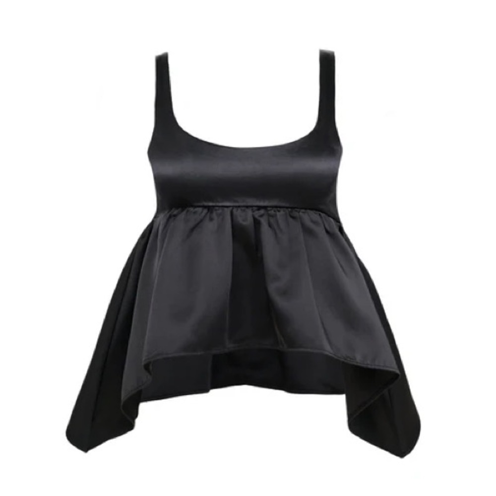 Azeeza // NWT Esme Cupro Satin Top